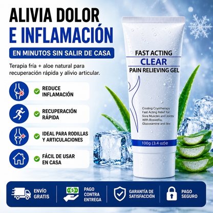 CryoFlex™ Gel refrescante para aliviar la tensión muscular