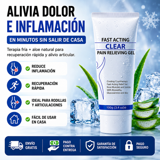 CryoFlex™ Gel refrescante para aliviar la tensión muscular