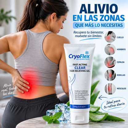 CryoFlex™ Gel Refrescante para Músculos y Articulaciones
