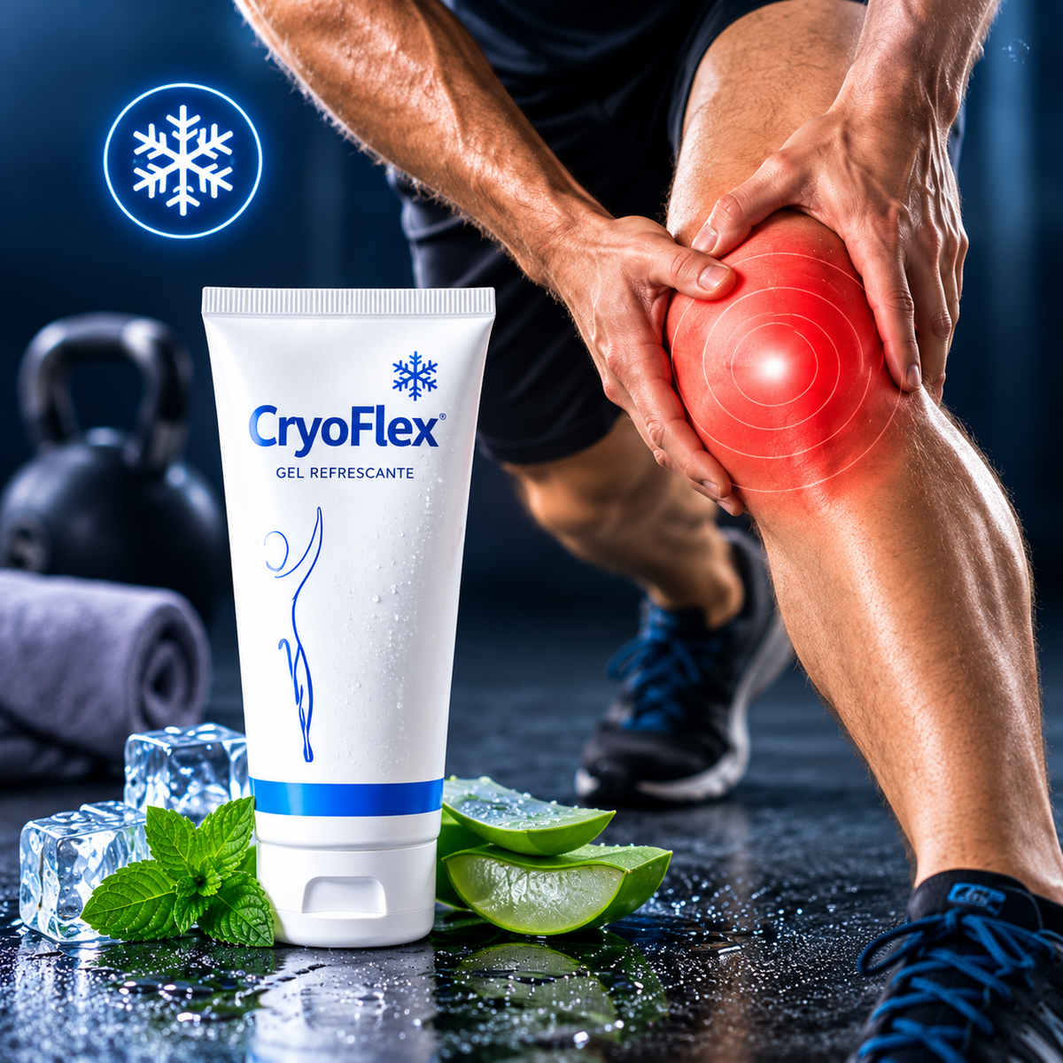 CryoFlex™ Gel Refrescante para Músculos y Articulaciones